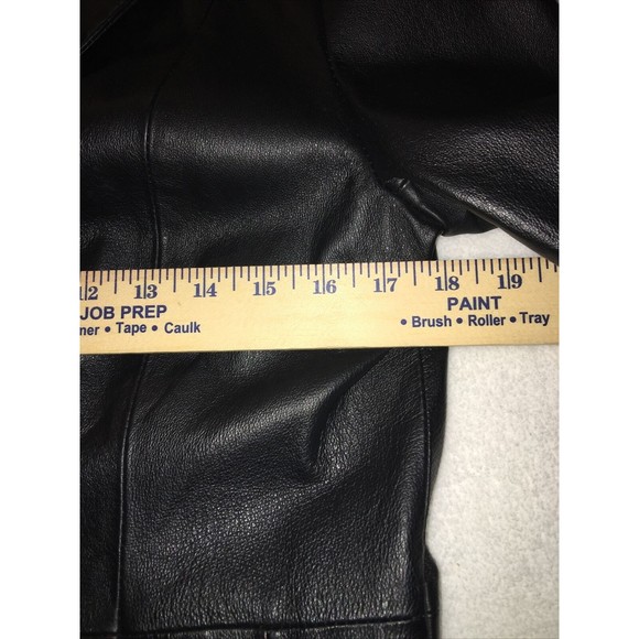 genuine Sonoma jean companies leather coat women’s size small - Picture 6 of 13